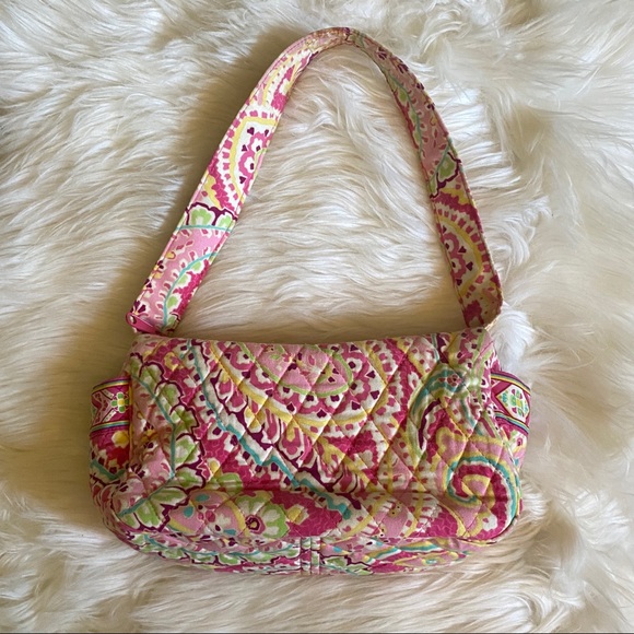 VERA BRADLEY PAISLEY Y2K QUILTED SHOULDER BAG - Picture 4 of 6